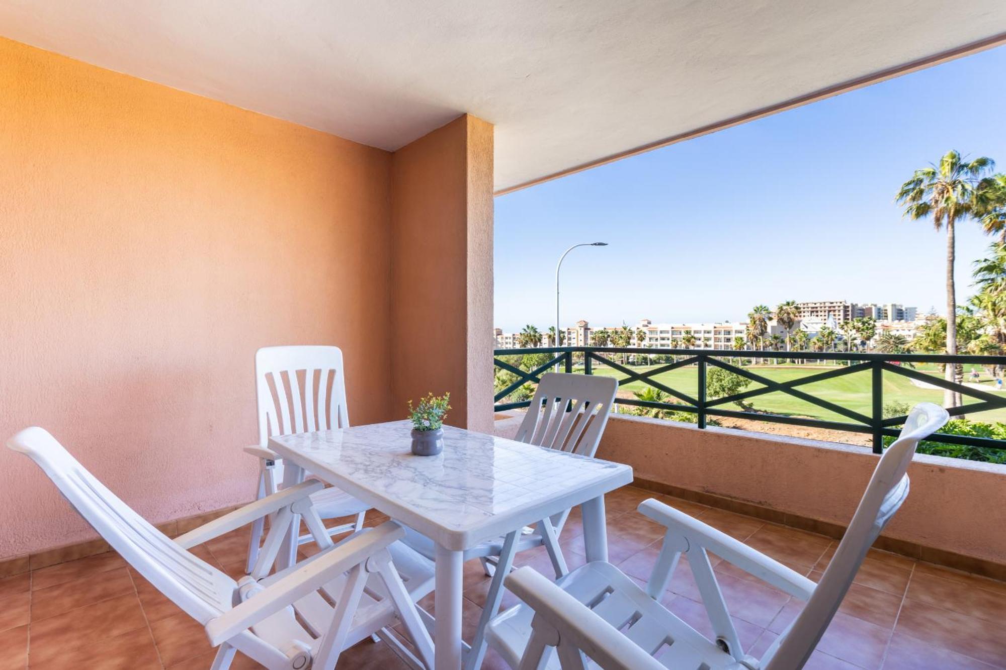 Nice Apt With Terrace In Golf Del Sur San Miguel de Abona Eksteriør billede