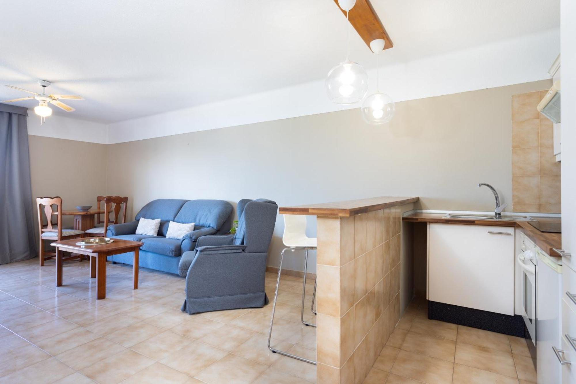 Nice Apt With Terrace In Golf Del Sur San Miguel de Abona Eksteriør billede