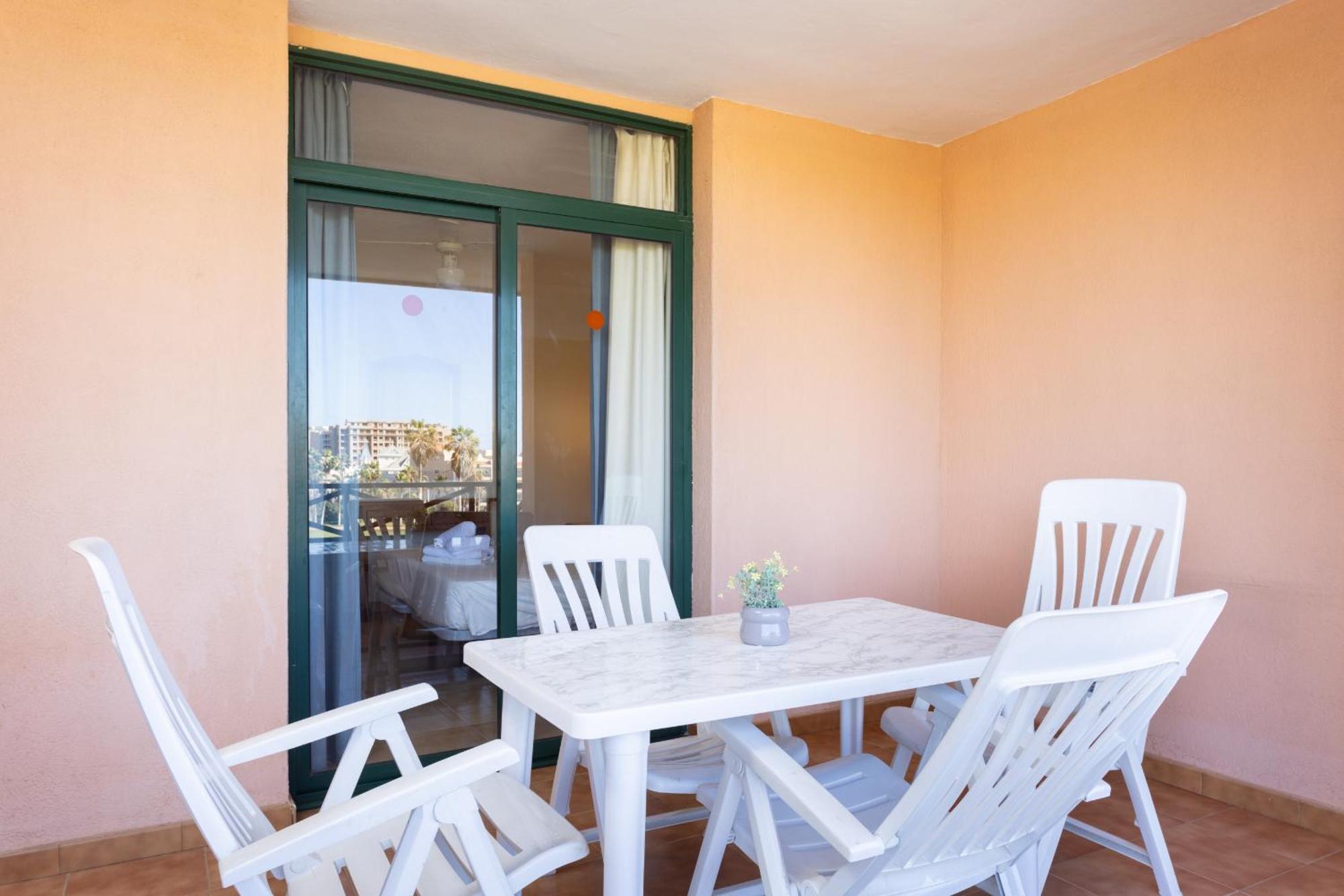 Nice Apt With Terrace In Golf Del Sur San Miguel de Abona Eksteriør billede